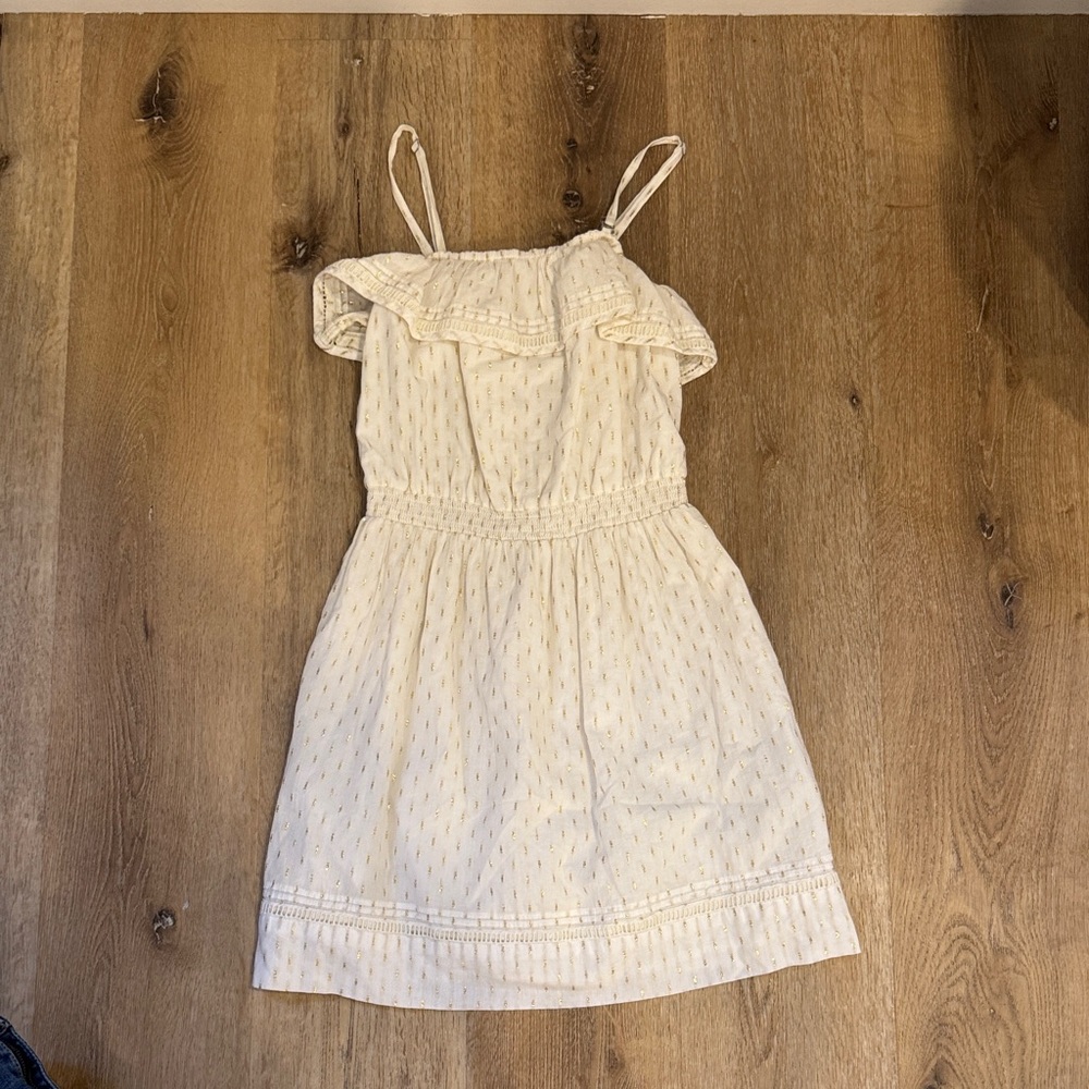 Express Cream Kids Casual Dress